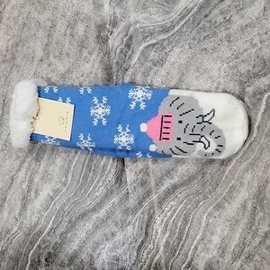 NWT Women's Ivory Ella Sherpa Socks